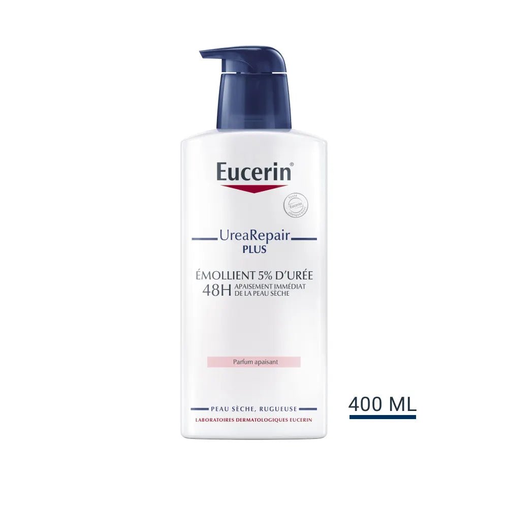 Eucerin UreaRepair Plus Emollient Lotion 5% Urea - 400ml - FrenchBeautyHub