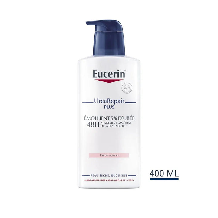 Eucerin UreaRepair Plus Emollient Lotion 5% Urea - 400ml - FrenchBeautyHub