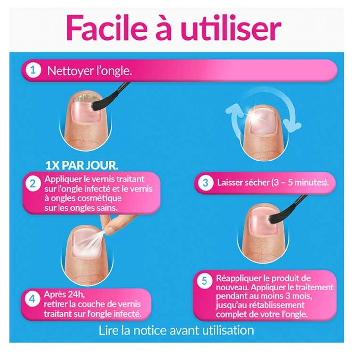 Excilor Tratamiento para hongos en las uñas tono nude 30 ml