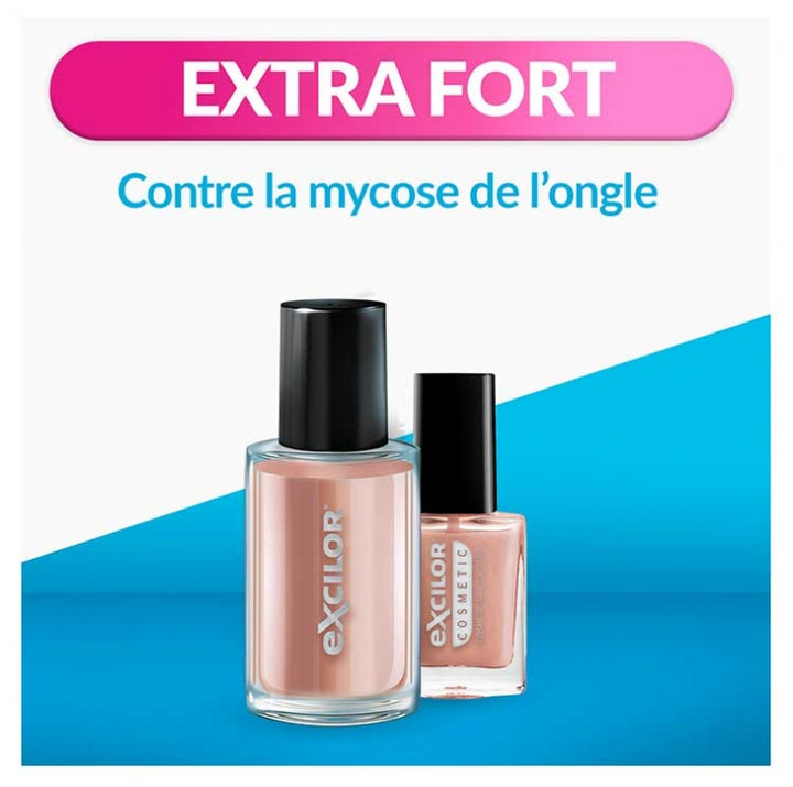Excilor Tratamiento para hongos en las uñas tono nude 30 ml