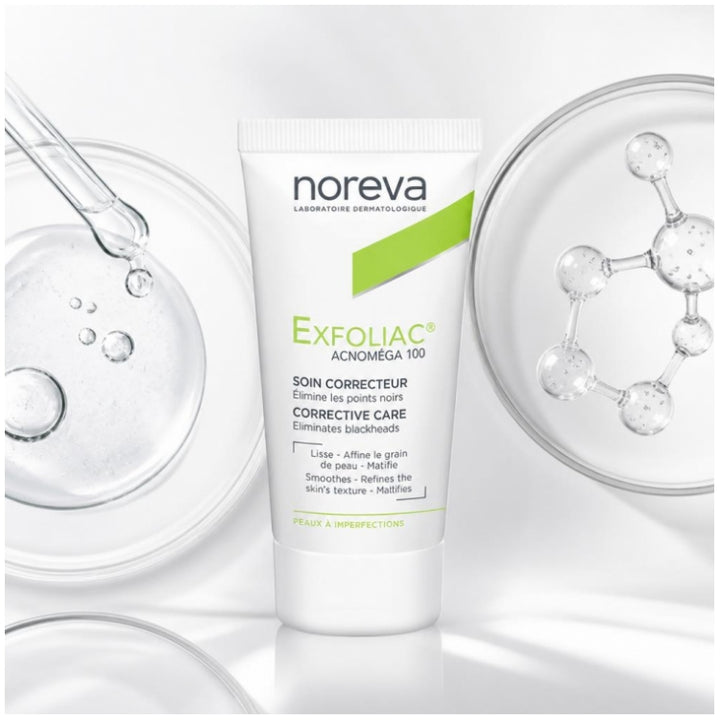 Noreva Exfoliac Acnomega 100 Trattamento Correttivo 30ml