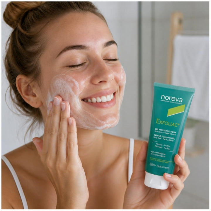 Noreva Exfoliac Gentle Foaming Gel 100ml (3.38fl oz)