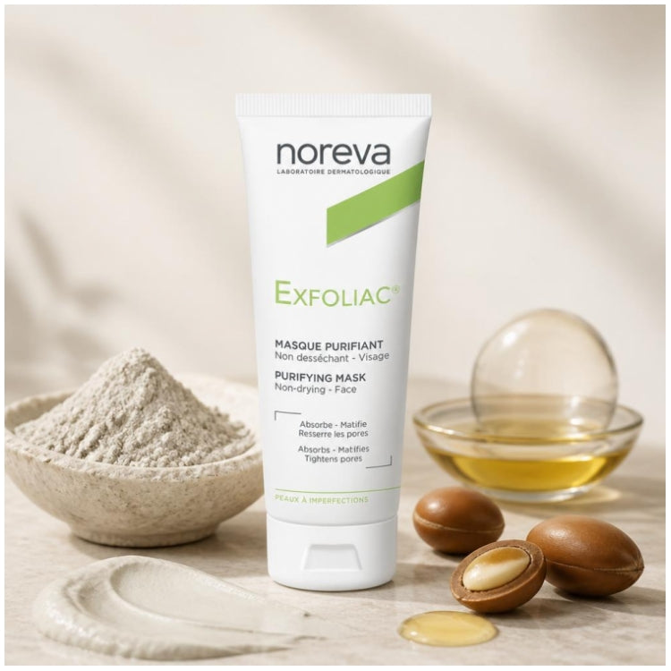 Noreva Exfoliac Mascarilla purificante 50ml