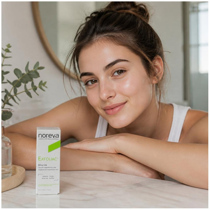 Noreva Exfoliac علاج رول أون مضاد للشوائب 5ml