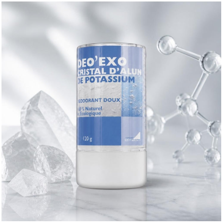 Exopharm Deoexo Gentle Deodorant With Alum Stone 120g