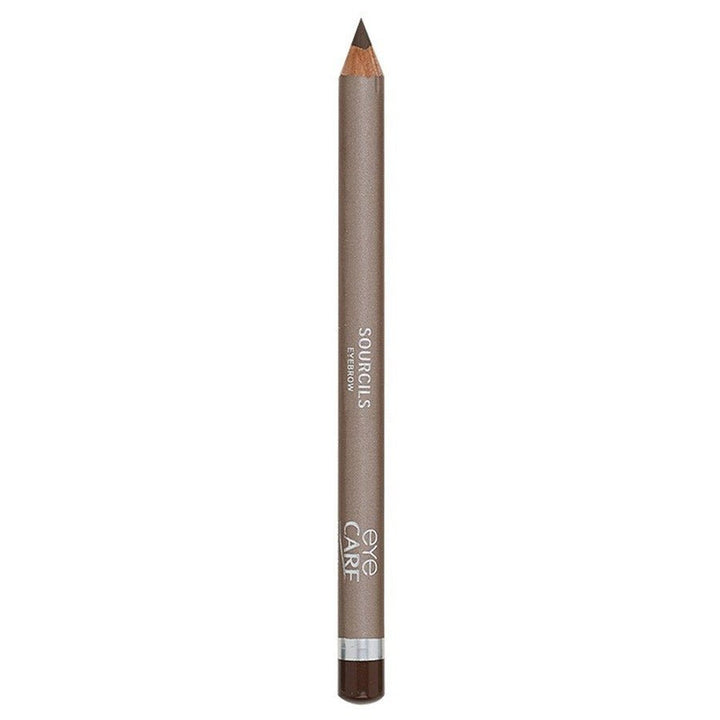 Eye Care Cosmetics Eyebrow Pencil with Jojoba Oil and Vitamin E, Fragrance - Free, Carmine - Free, Paraben - Free, Dark Brown - FrenchBeautyHub