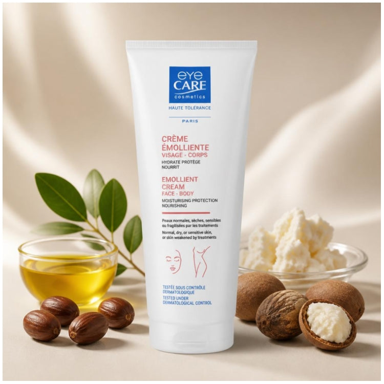 Eye Care Cosmetics Emollient cream face and body 200 ml (6.76fl oz)
