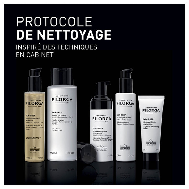 Filorga Skin-Prep محلول ميسيلار ثنائي 400ml x2
