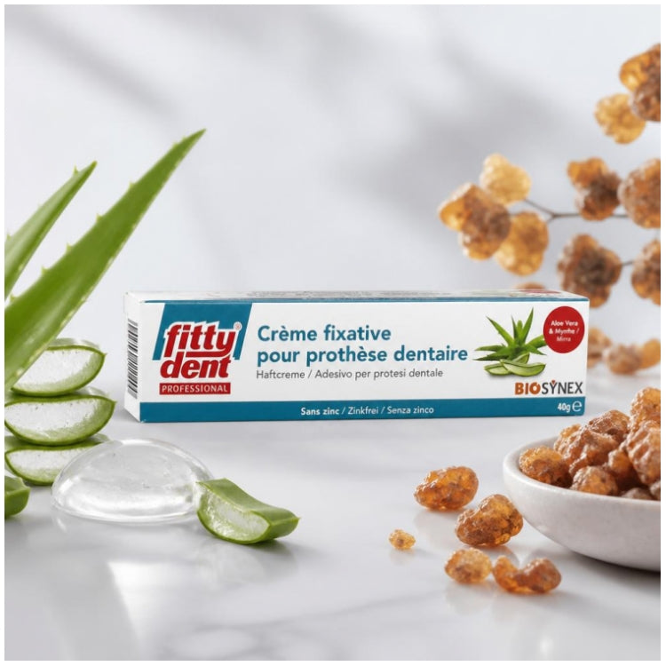 Fitty Dent Crema fijadora para prótesis dentales 40g