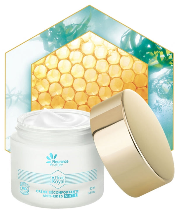 Fleurance Nature Crema notte rilassante antirughe Bioes Elixir royal 50ml