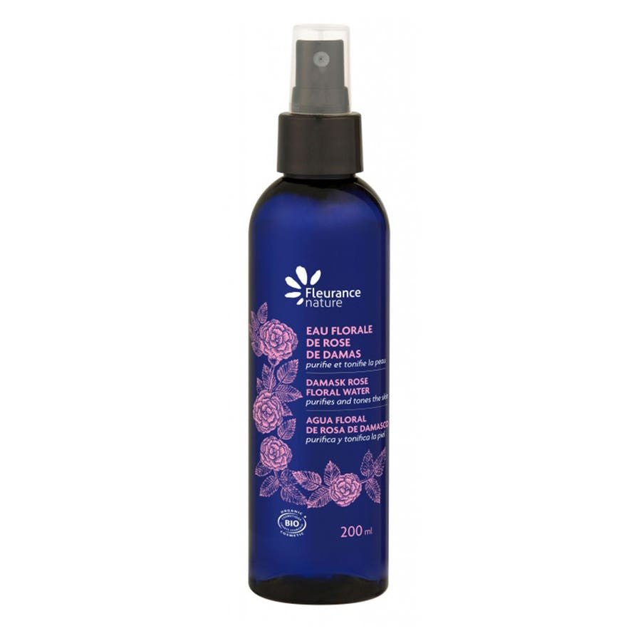 Fleurance Nature ORGANIC DAMASK ROSE FLORAL WATER 200ml (6.76fl oz) - FrenchBeautyHub