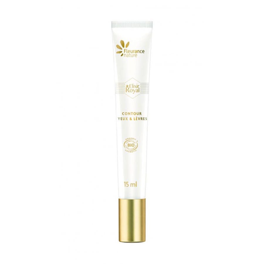 Fleurance Nature Organic EYE & LIP CONTOUR CARE ELIXIR ROYAL ANTI - WRINKLE 15ml (0.50fl oz) - FrenchBeautyHub