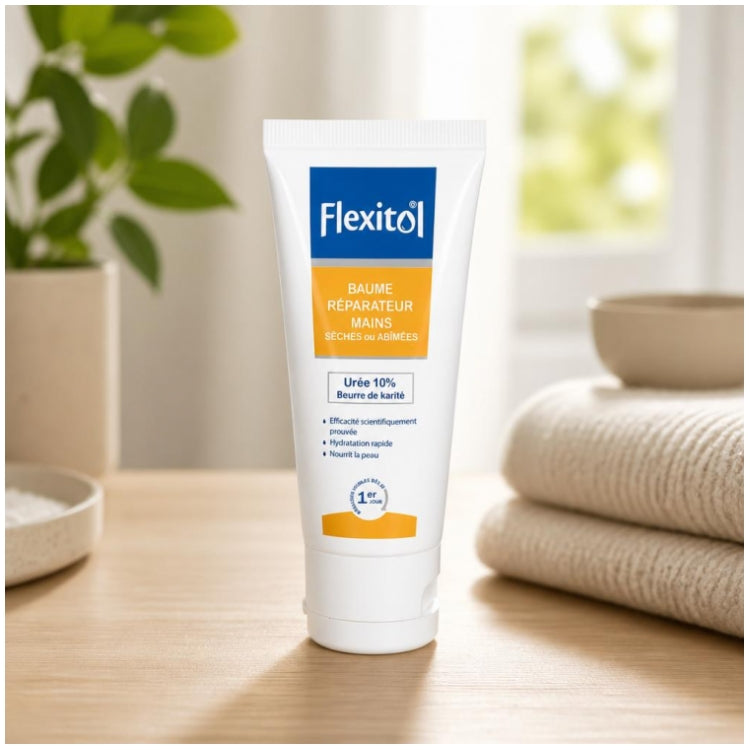 Flexitol 10% Urea Repair Balm for Dry or Damaged Hands 56g (1.97 oz)