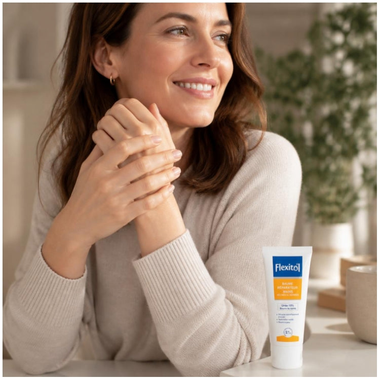 Flexitol 10% Urea Repair Balm for Dry or Damaged Hands 56g (1.97 oz)