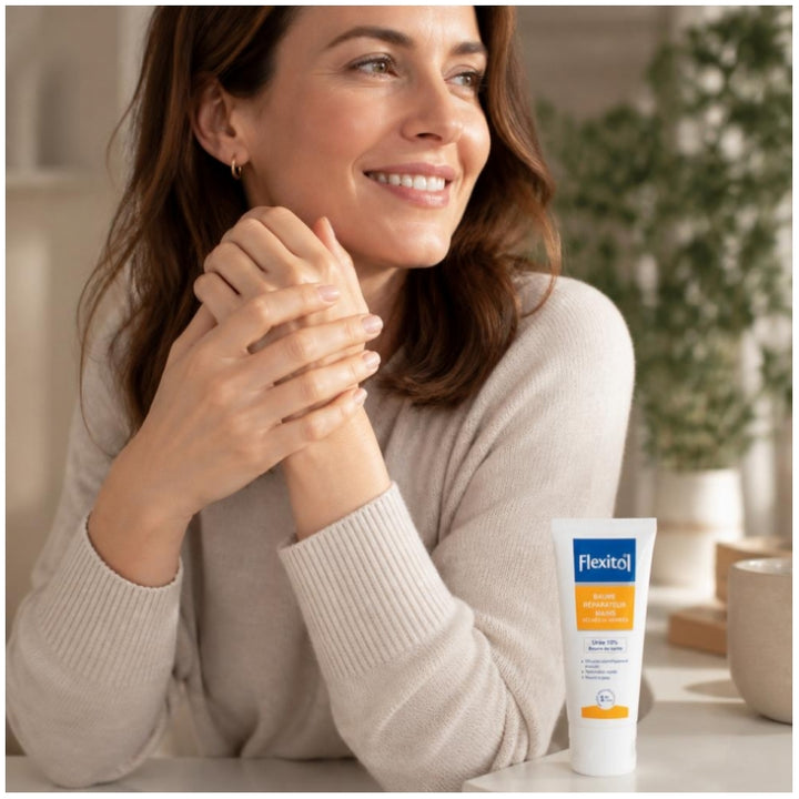 Flexitol 10% Urea Repair Balm for Dry or Damaged Hands 56g (1.97 oz)