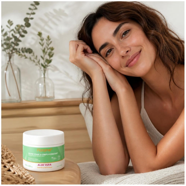 Florame Aloe Vera Hydrating Face & Body Balm 180ml (6.09fl oz)