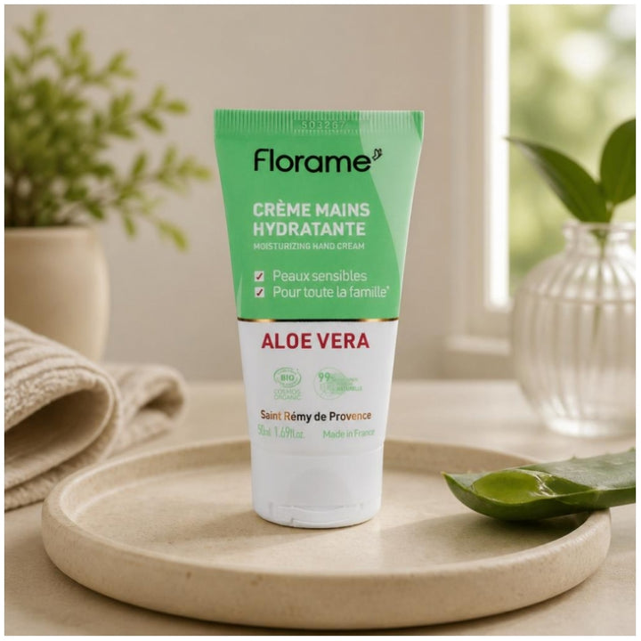Florame Aloe Vera Hydrating Hand Cream 40ml (1.35 fl oz)