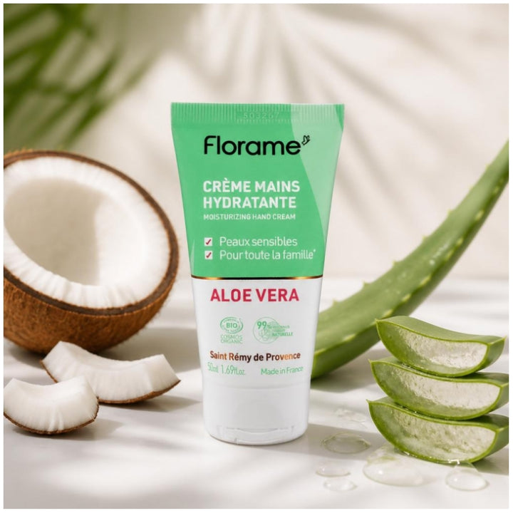 Florame Aloe Vera Hydrating Hand Cream 40ml (1.35 fl oz)