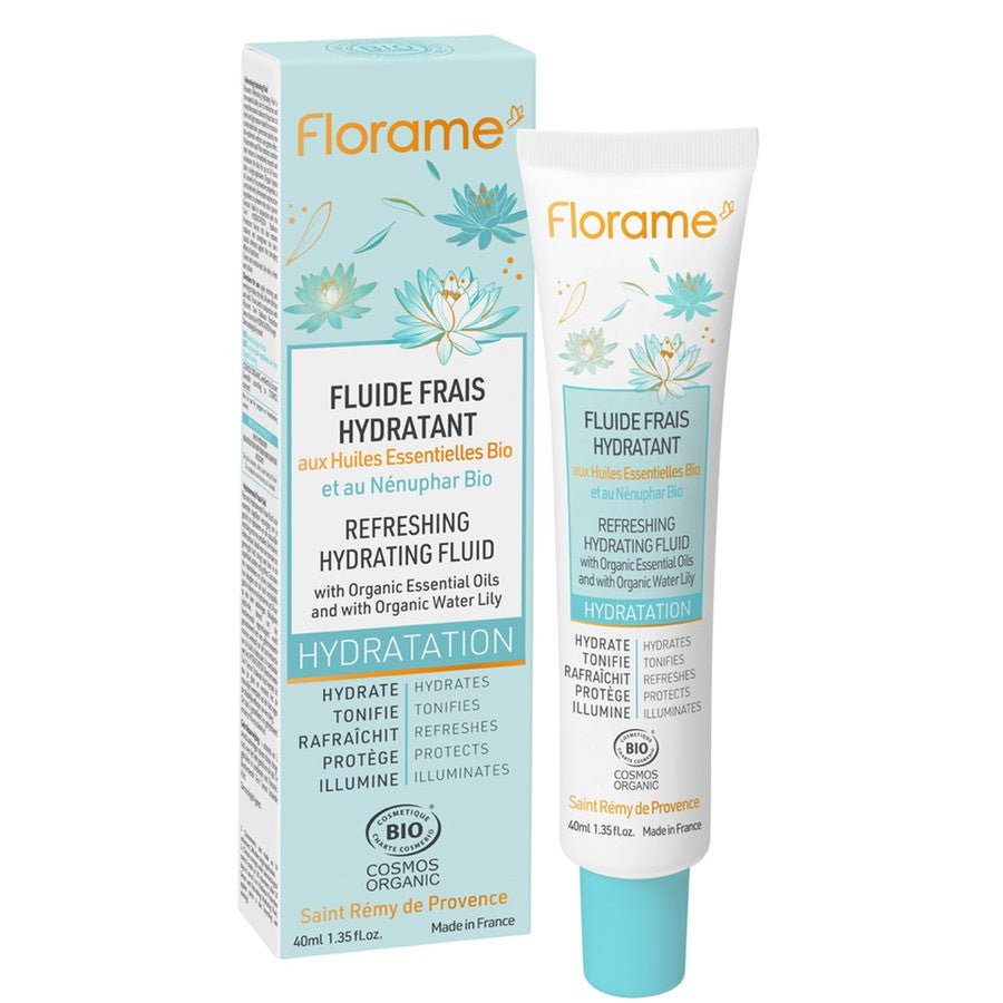 Florame Fresh Hydrating Fluid Bioes 40ml (1.35fl oz) - FrenchBeautyHub