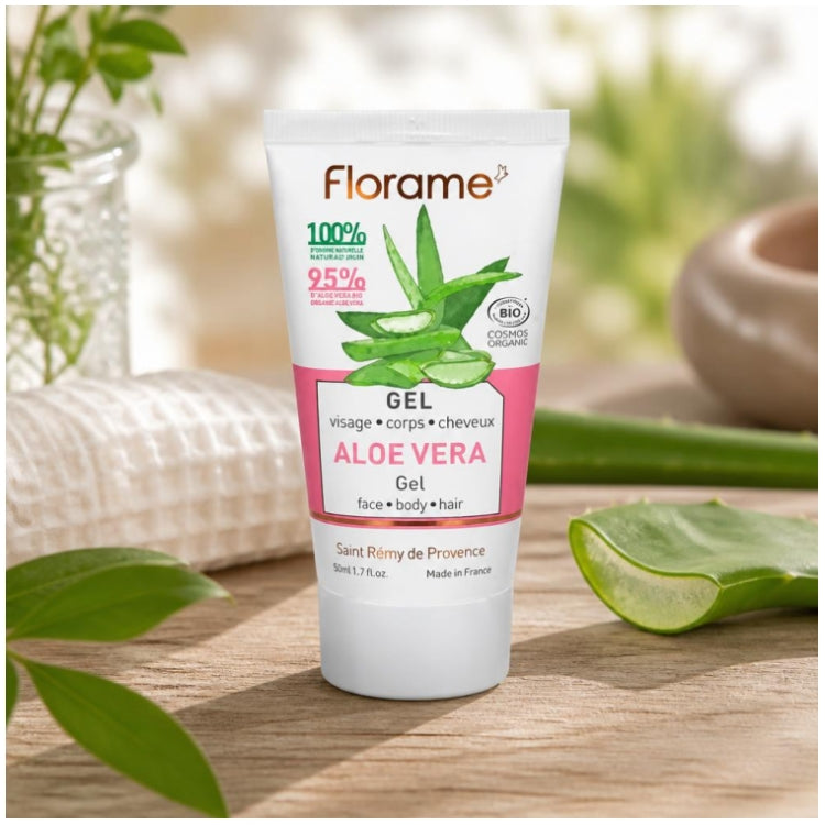 Florame Organic Aloe Vera Gel 50ml (1.69fl oz)