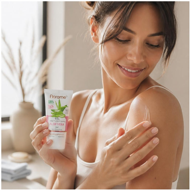 Florame Organic Aloe Vera Gel 50ml (1.69fl oz)