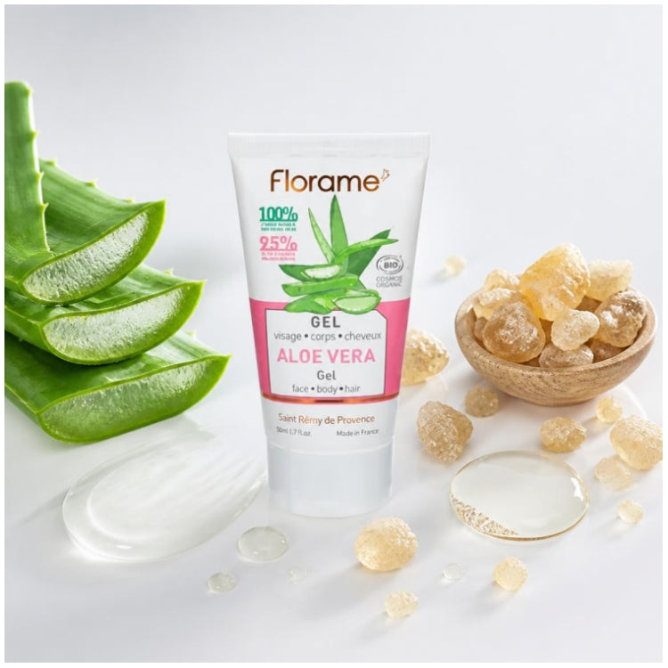 Florame Organic Aloe Vera Gel 50ml (1.69fl oz)