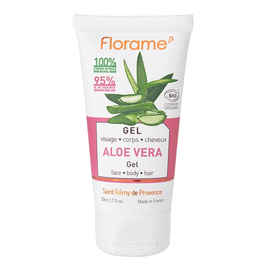 Florame Organic Aloe Vera Gel 50ml (1.69fl oz) - FrenchBeautyHub