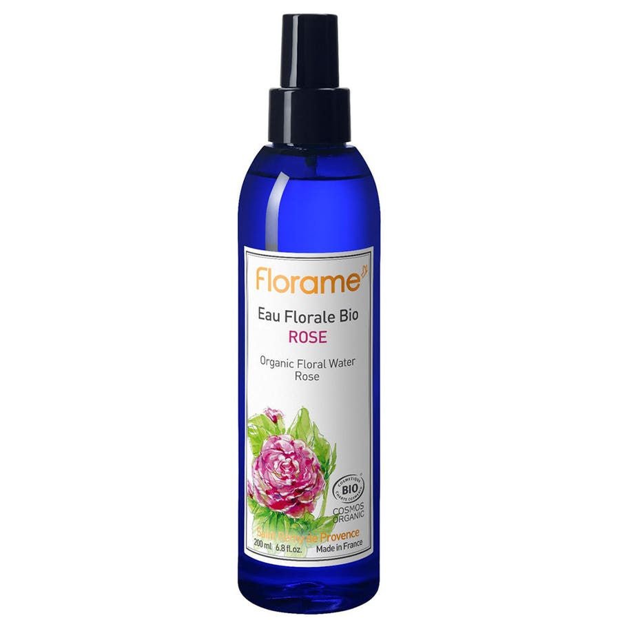 Florame Organic Rose Floral Water 200ml (6.76 fl oz) - FrenchBeautyHub