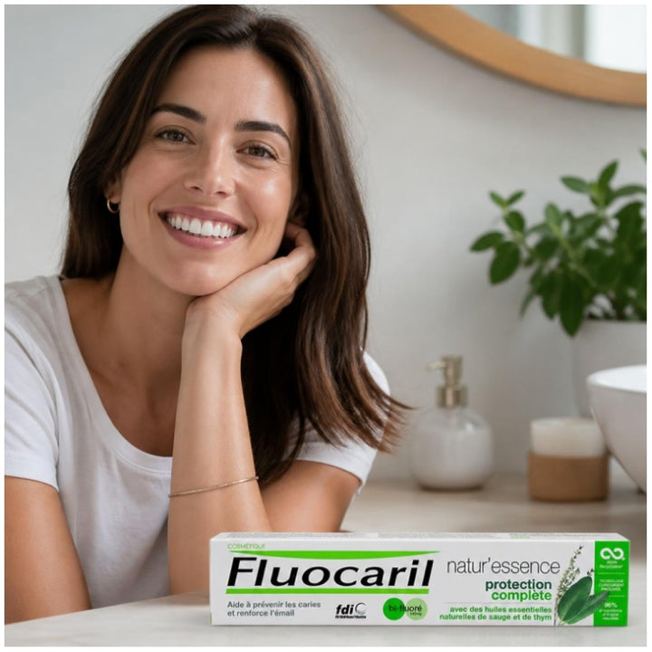 Fluocaril Natur'Essence معجون أسنان للحماية الكاملة 145mg