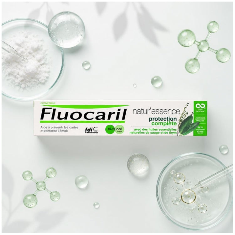 Fluocaril Natur'Essence معجون أسنان للحماية الكاملة 145mg