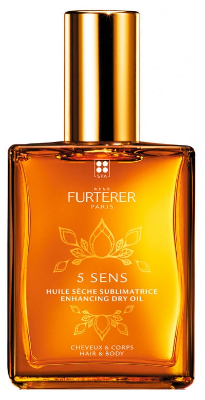 René Furterer 5 Sens زيت جاف معزز للجمال
