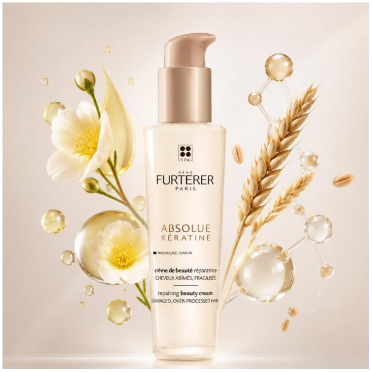 René Furterer Absolue Keratine Repair Beauty Leave-On Cream 100ml (3.38fl oz)