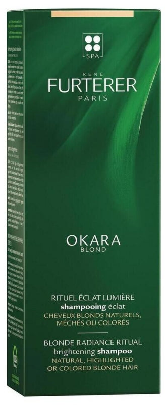 René Furterer Okara Blond شامبو معزز لإشراقة الشعر الأشقر 200ml