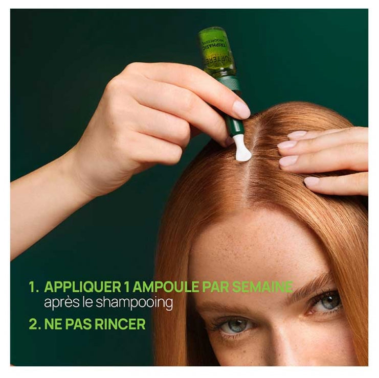 René Furterer Triphasic Progressive anti-hair loss treatment longer, denser hair 8 ampoules