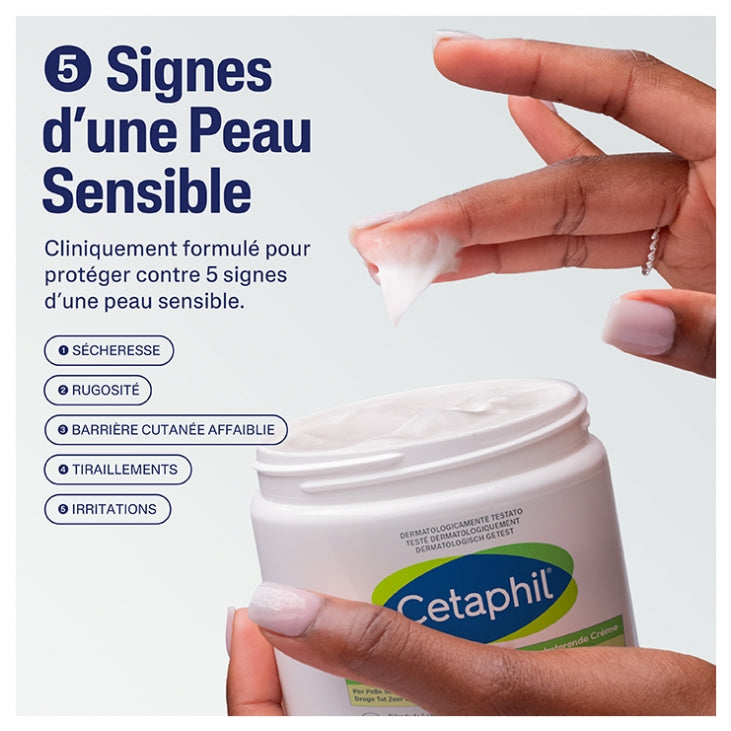 Cetaphil Hydrating Cream Dry to Very Dry Sensitive Skin 100g (3.52 oz)