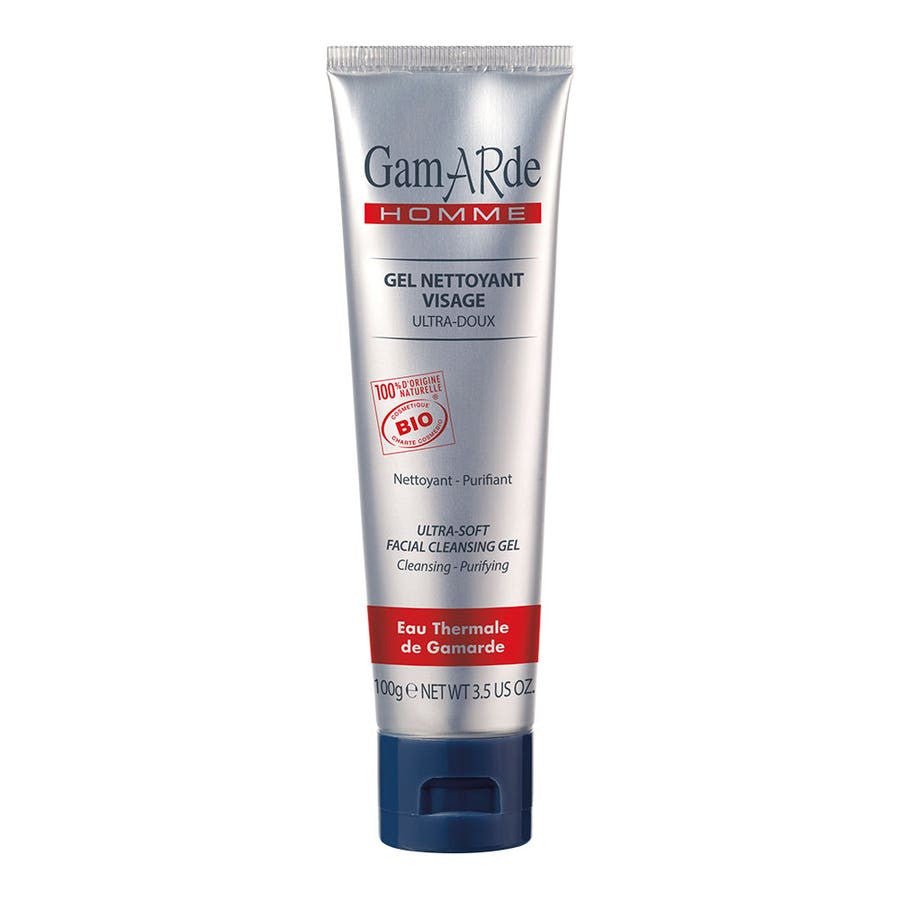 Gamarde Facial Cleansing Gel For Men 100g (3.52 oz) - FrenchBeautyHub