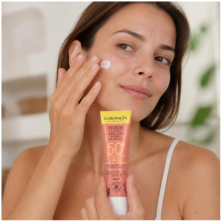 Garancia Sun Protect Douceur Incroyable سائل واقٍ غير مرئي SPF50+ 40ml