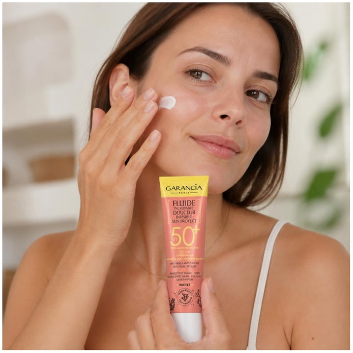 Garancia Sun Protect Douceur Incroyable سائل واقٍ غير مرئي SPF50+ 40ml