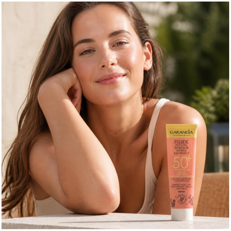 Garancia Sun Protect Douceur Incroyable سائل واقٍ غير مرئي SPF50+ 40ml