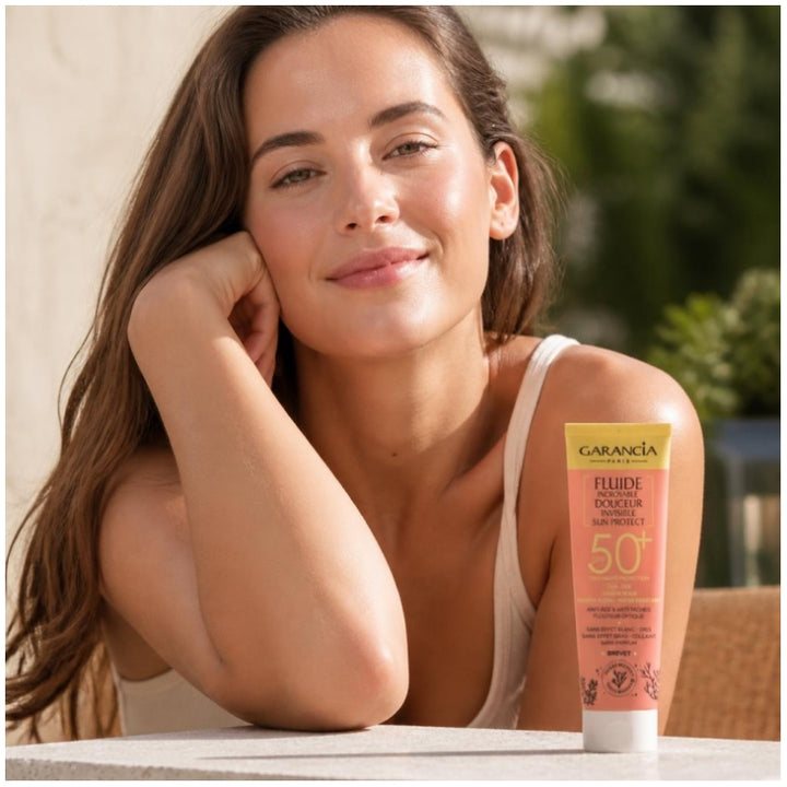 Garancia Sun Protect Douceur Incroyable سائل واقٍ غير مرئي SPF50+ 40ml