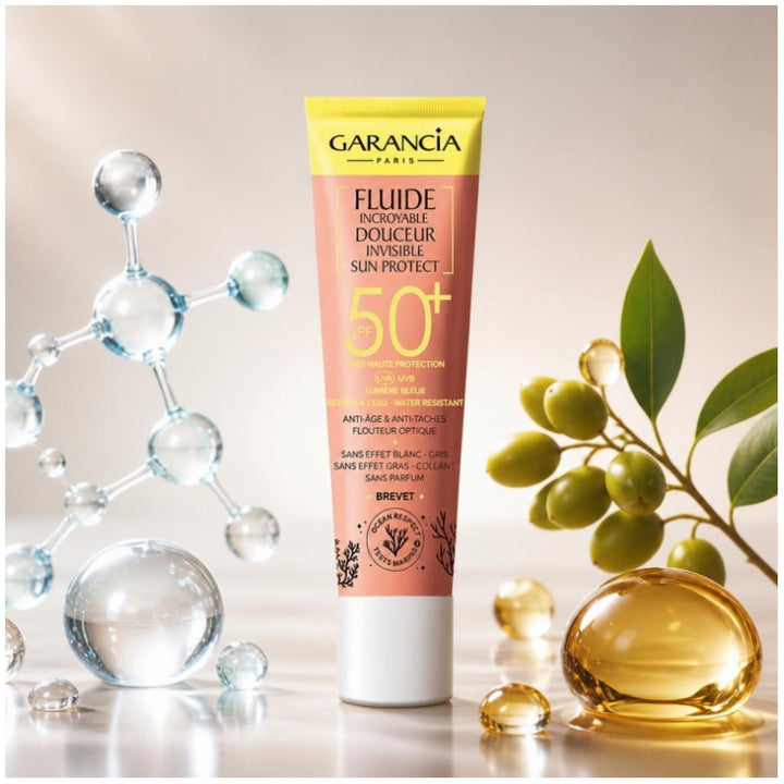 Garancia Sun Protect Douceur Incroyable سائل واقٍ غير مرئي SPF50+ 40ml