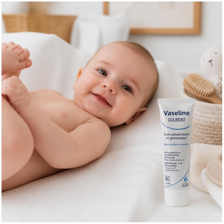 Gilbert Vaseline Softening and Protective Care Dry and Sensitive Skin 50ml (1.69fl oz)