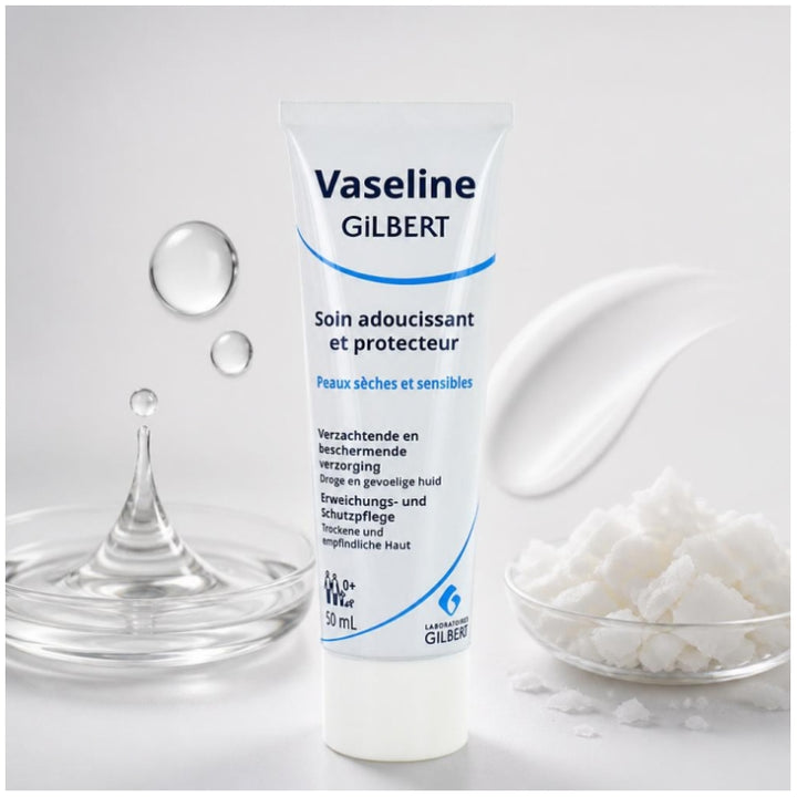 Gilbert Vaseline Softening and Protective Care Dry and Sensitive Skin 50ml (1.69fl oz)