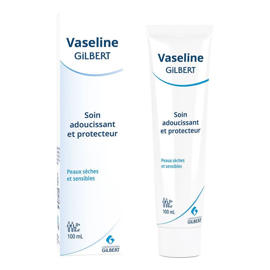 Gilbert Vaseline Dry and Sensitive Skin 100ml (3.38fl oz) - FrenchBeautyHub
