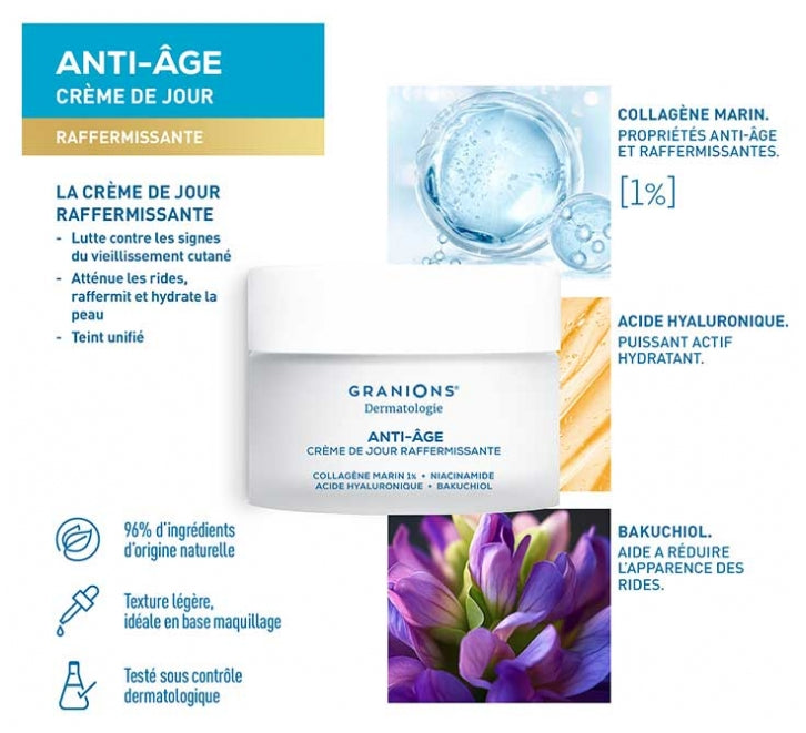 Granions Dermatology Firming anti-ageing day cream 50 ml (1.69fl oz)