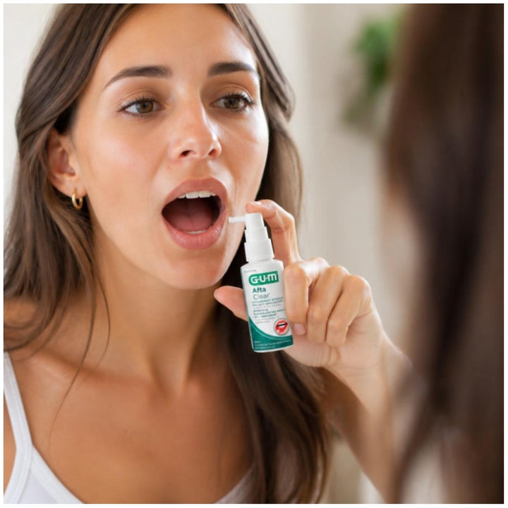 Gum AftaClear Spray Mouth ulcers and oral lesions 15ml (0.51fl oz)