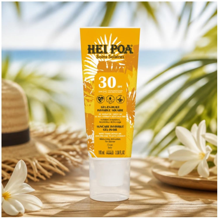 Hei Poa Sun Care Invisible Gel-en-oil Body SPF30 150ml (5.07fl oz)