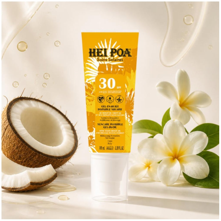 Hei Poa Sun Care Invisible Gel-en-oil Body SPF30 150ml (5.07fl oz)