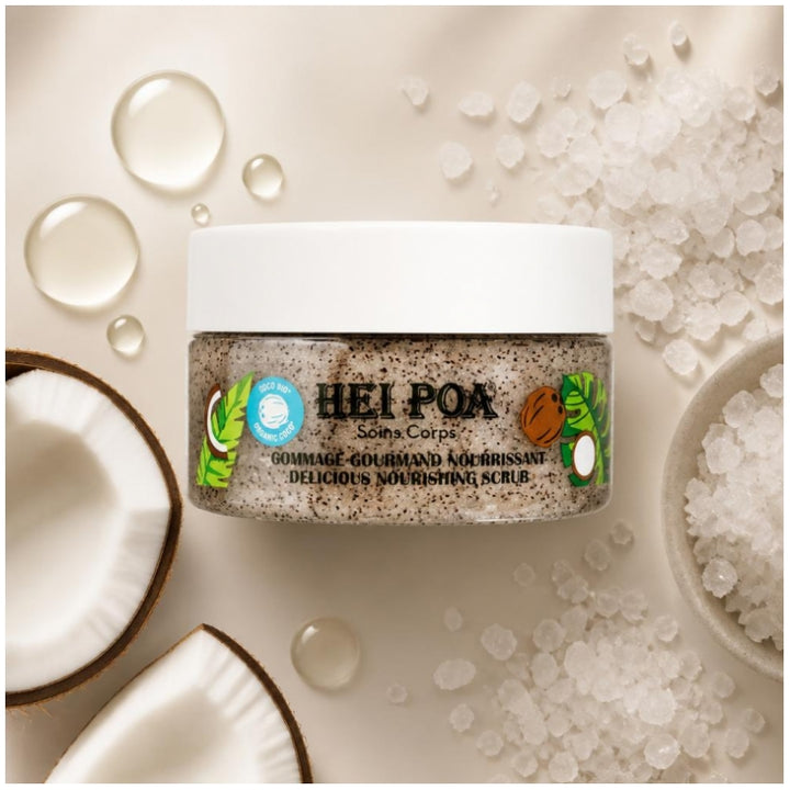 Hei Poa Nourishing Body Scrub with Organic Coco Oil 260g (9.17 oz)