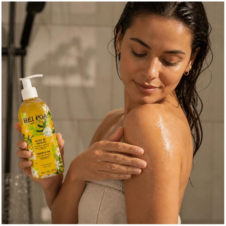 Hei Poa Body Care Huile de Douche Monoï de Tahiti AO 250ml